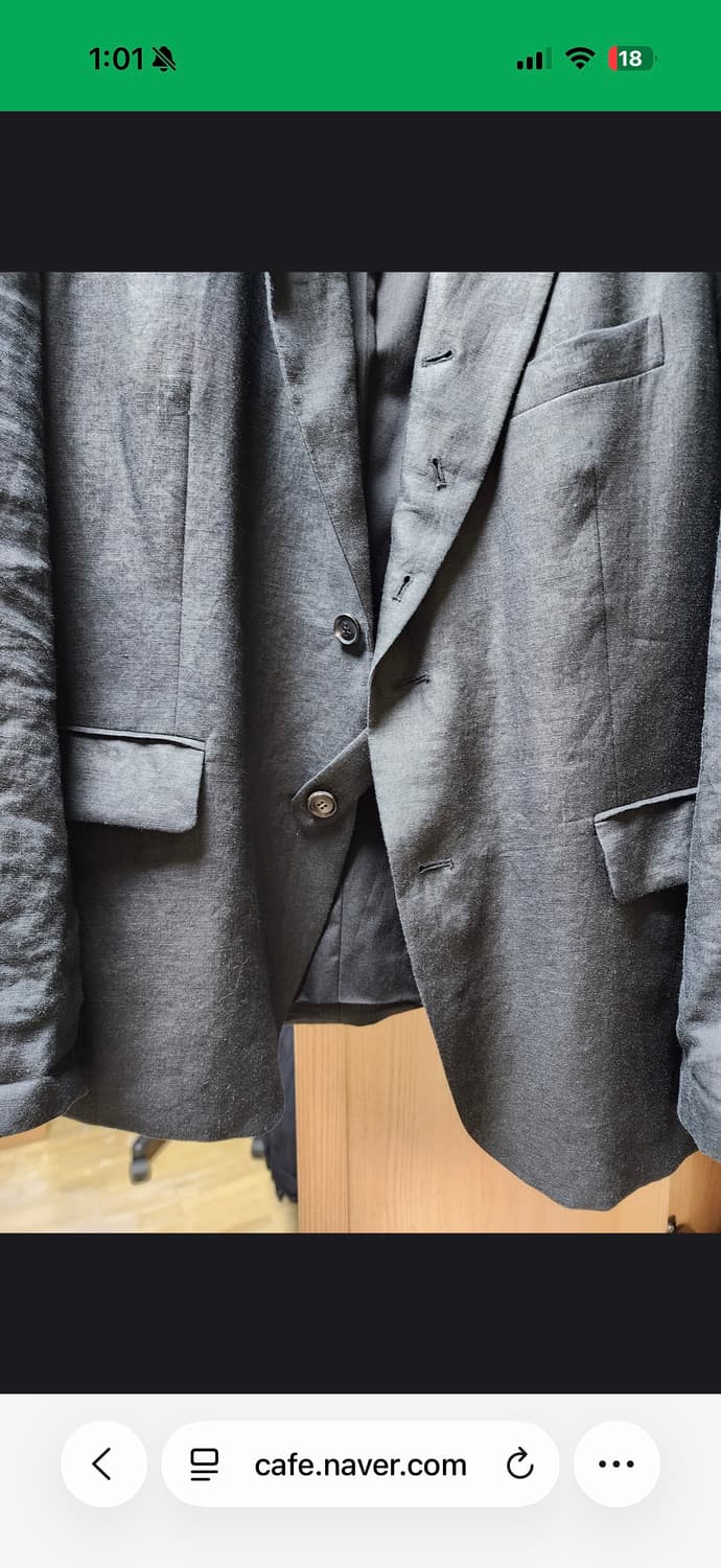 해칭룸 24ss 린넨 테일러드 자켓 3사이즈 상품이미지7