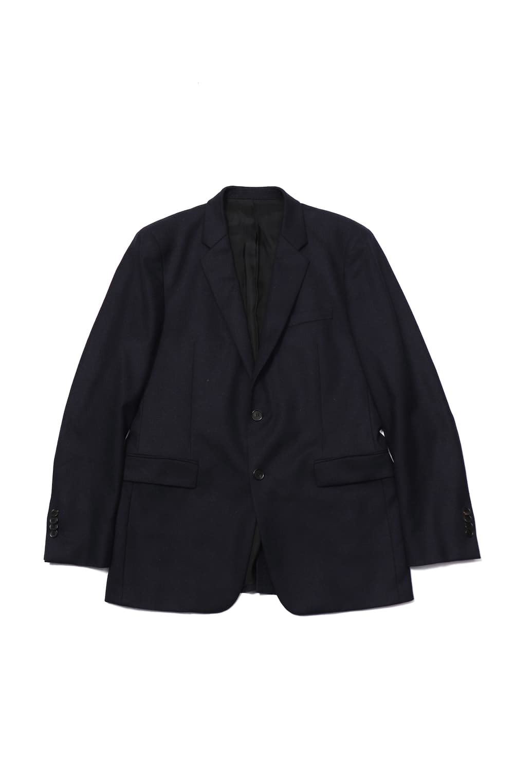 SOLID HOMME 다크네이비 울 슬림핏 투버튼 블레이저 size 50 상품이미지1