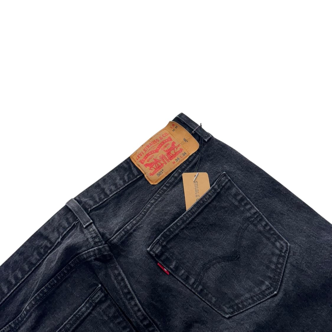 [34] 리바이스 501 블랙진 데님 청바지 [lv0972] 상품이미지8