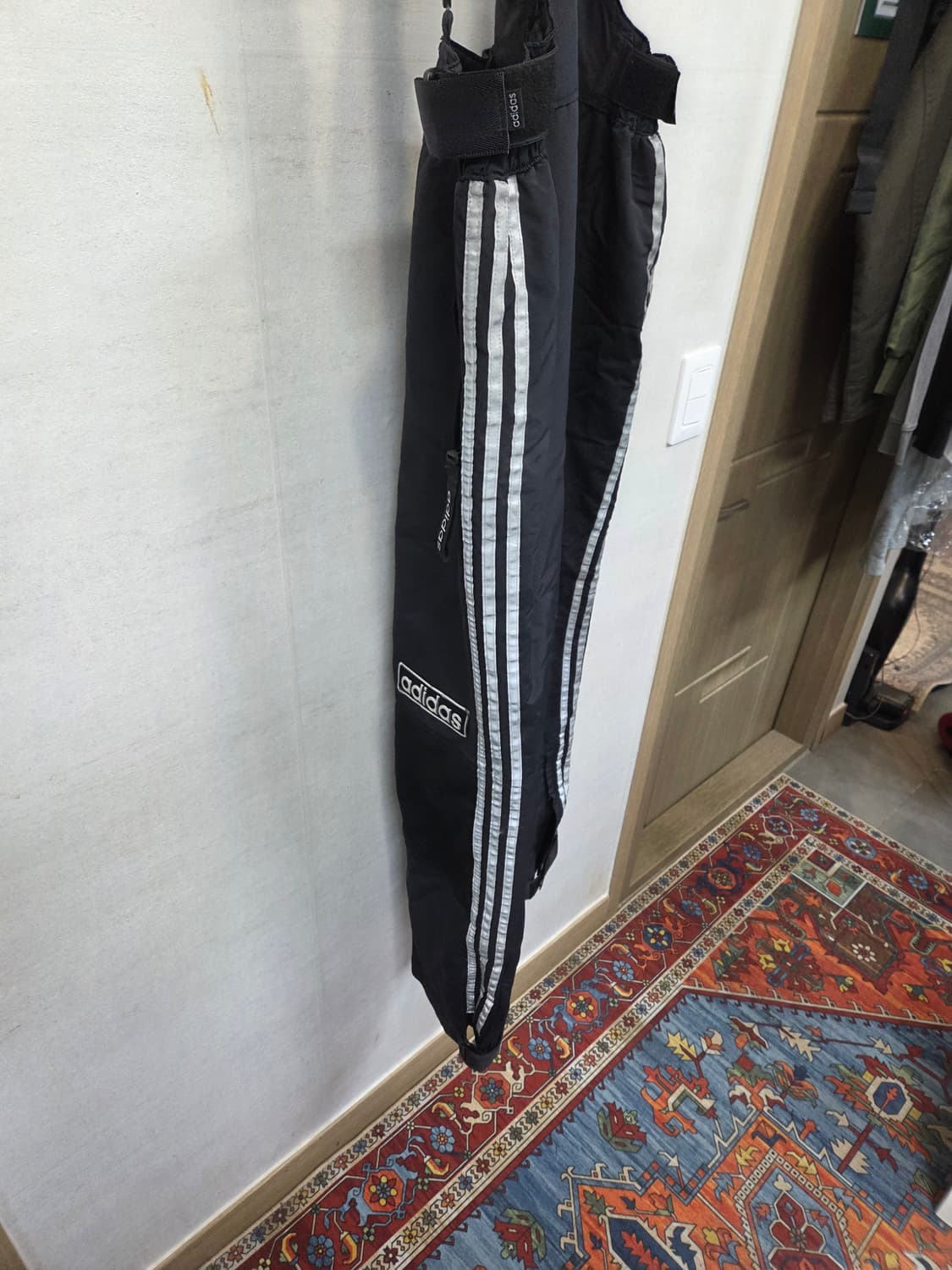 아디다스 올드스쿨 스키 레져용 오버롤 트랙팬츠 대략 31 32 상품이미지3