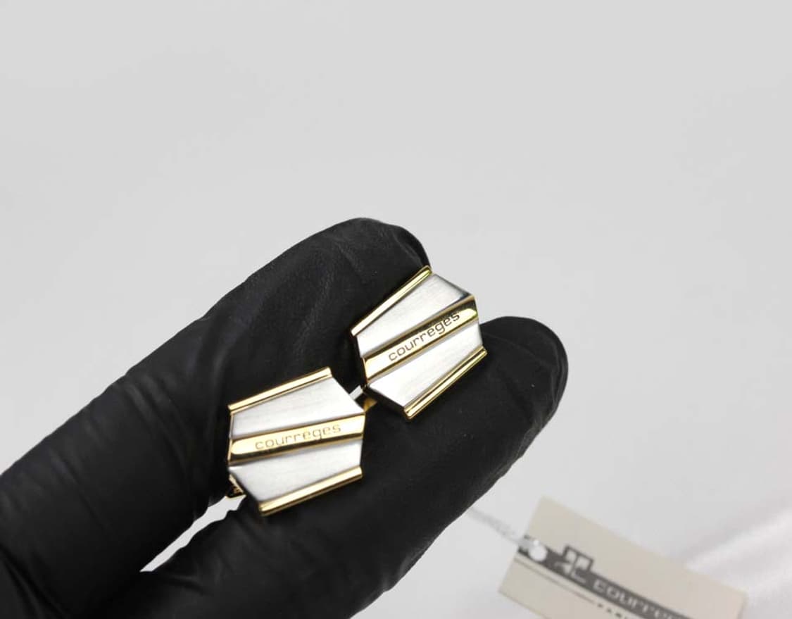 쿠레쥬 미사용 S등급 남자 명품 커프스 빈티지 상품이미지7