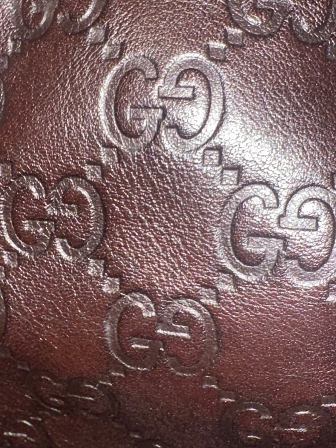 구찌 시마 수키 레더 숄더백 브라운 상품이미지7