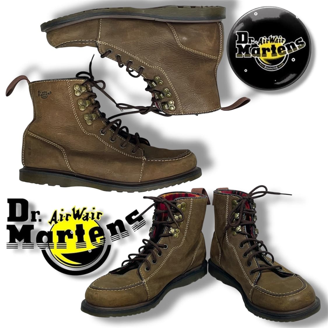 닥터마틴 브라운 월던 워커 부츠 신발 260 uk 7  상품이미지1