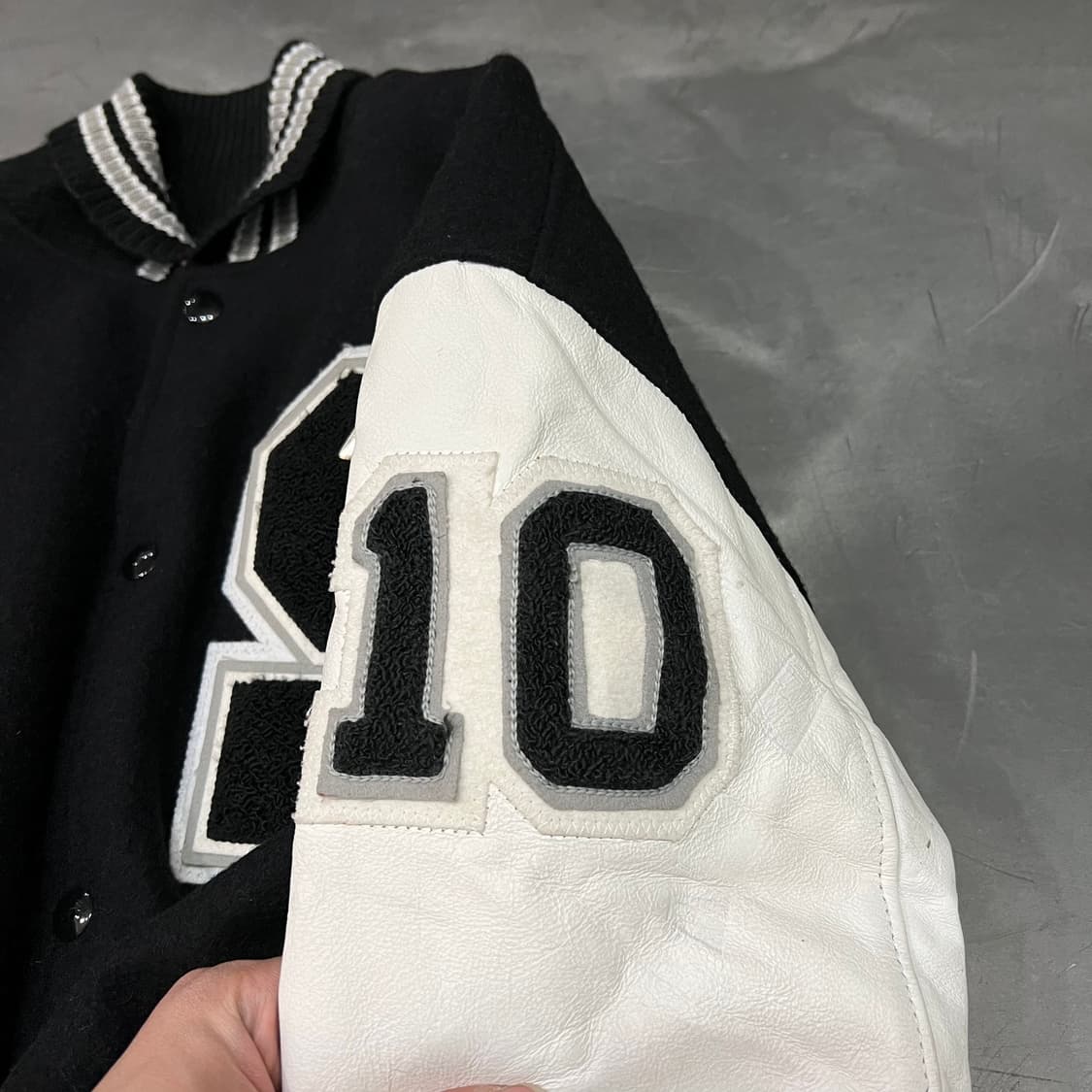  USA meca 레더 바시티 자켓 y14569 상품이미지5