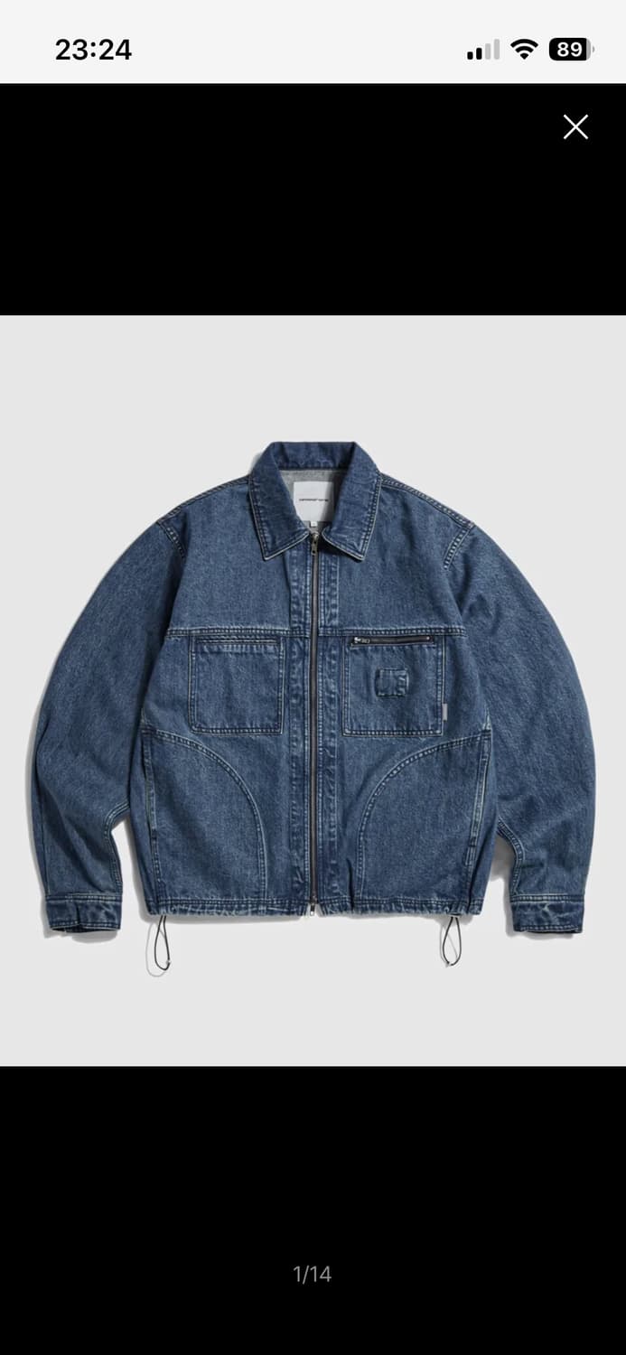 에스피오나지 데님 워크자켓 XL 상품이미지1