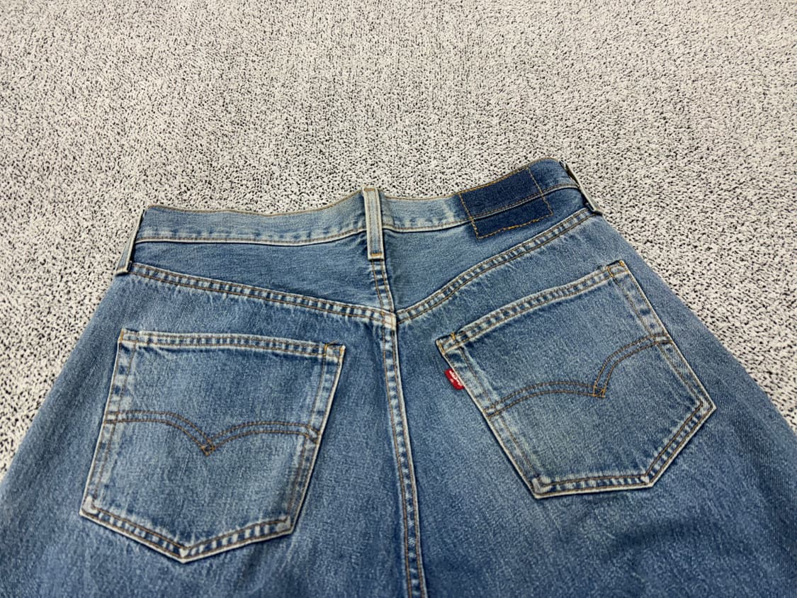 리바이스501 90s 발렌시아산555 셀비지 상품이미지4