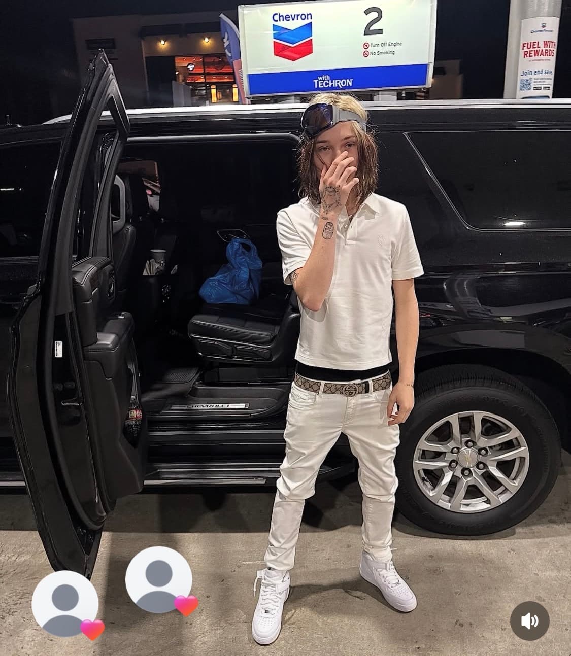 나이키 x 슈프림 에어포스 1 미드 화이트 265mm 판매/교환 상품이미지1