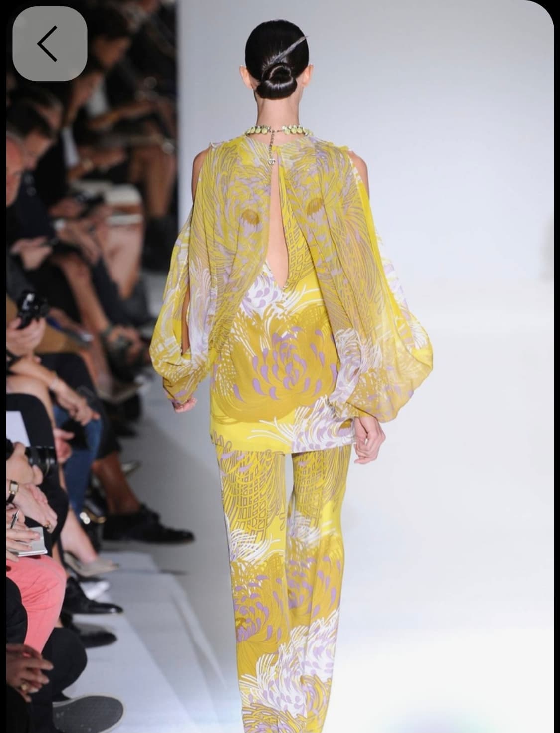 구찌 플로럴 실크 블라우스/셔츠 (Gucci Floral Silk Blo 상품이미지4