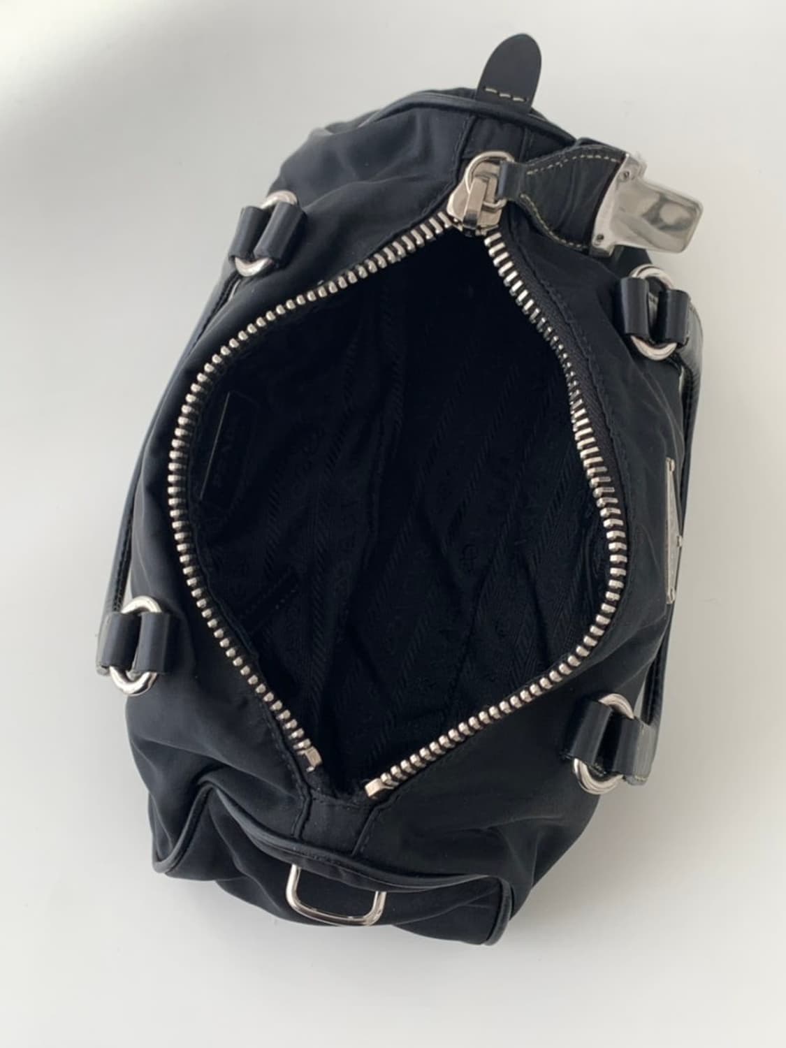 빈티지 프라다 미니 볼링백(정품) 상품이미지10