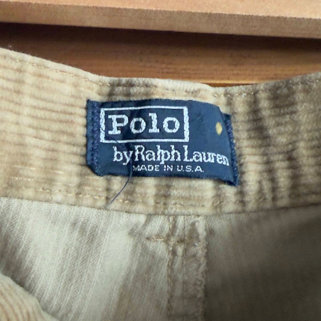 90s 폴로 랄프로렌 투턱 코듀로이 팬츠 W36 L32 상품이미지5