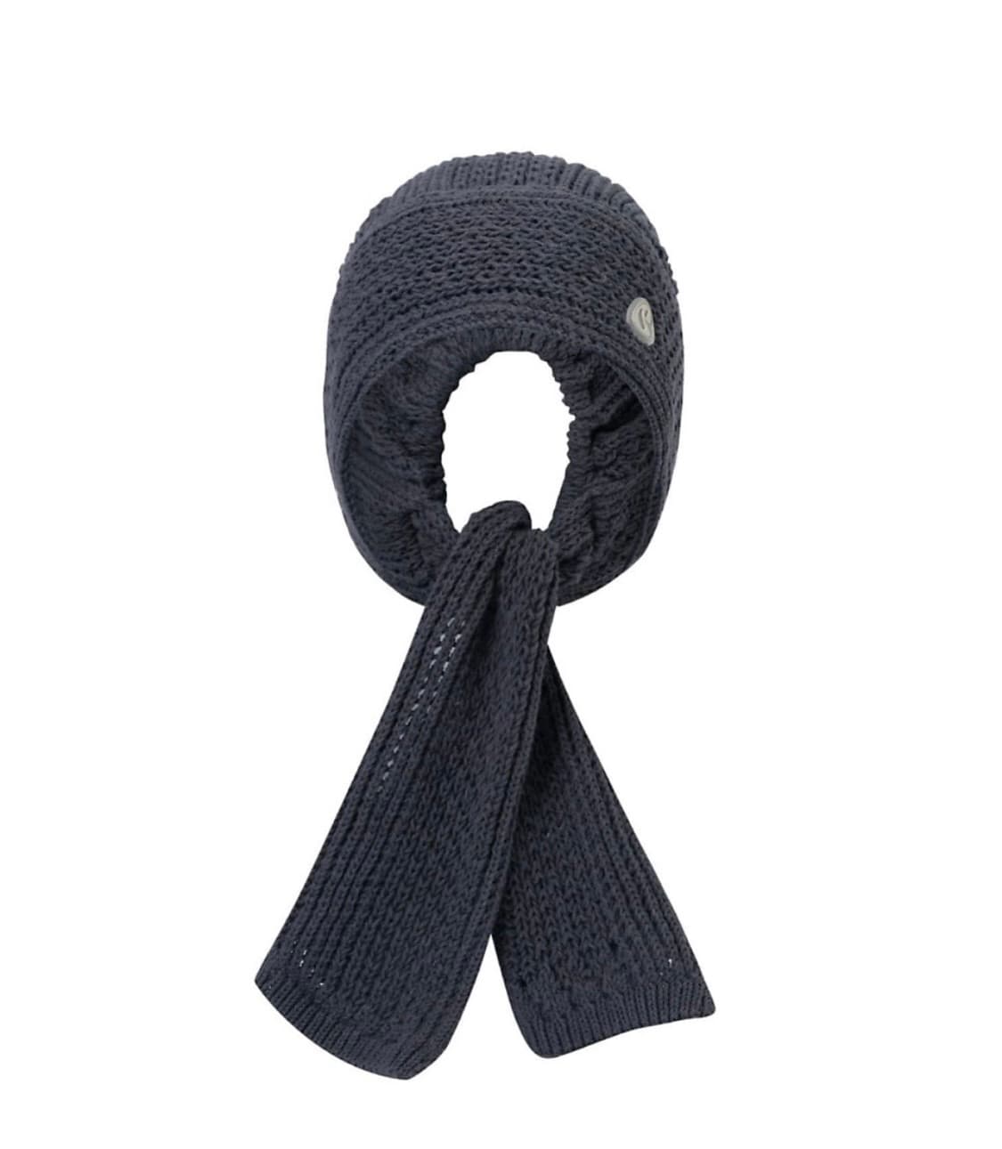 coyseio scarf hat charcoal 상품이미지1