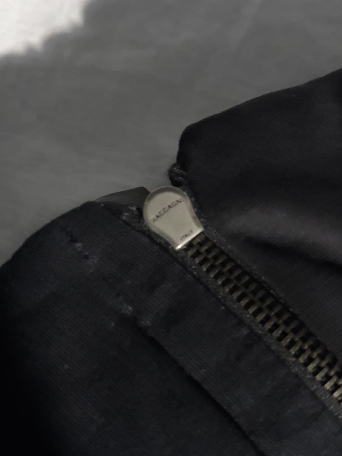 일라리아 니스트리 하이넥 드레이프 레더자켓 상품이미지5