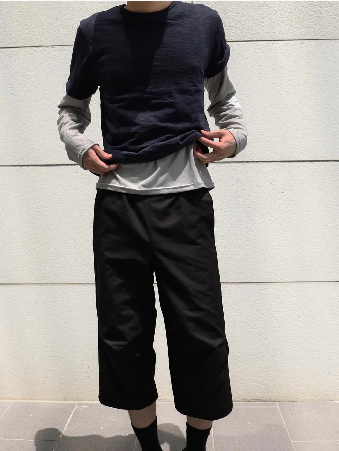Les Fin t-shirt (navy) 상품이미지1
