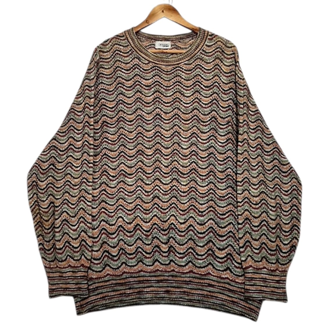 미쏘니 패턴 니트  상품이미지1