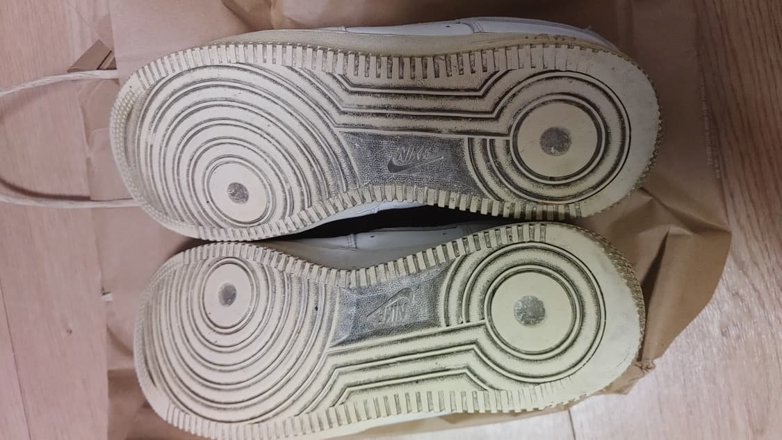 나이키 에어포스 1 화이트 265 상품이미지5