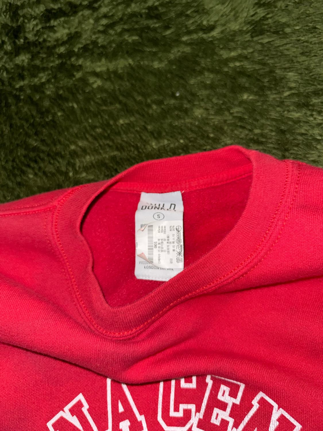 [S] 와일드동키 SALINA Made in Italy 튜블러 스웻셔츠 상품이미지4