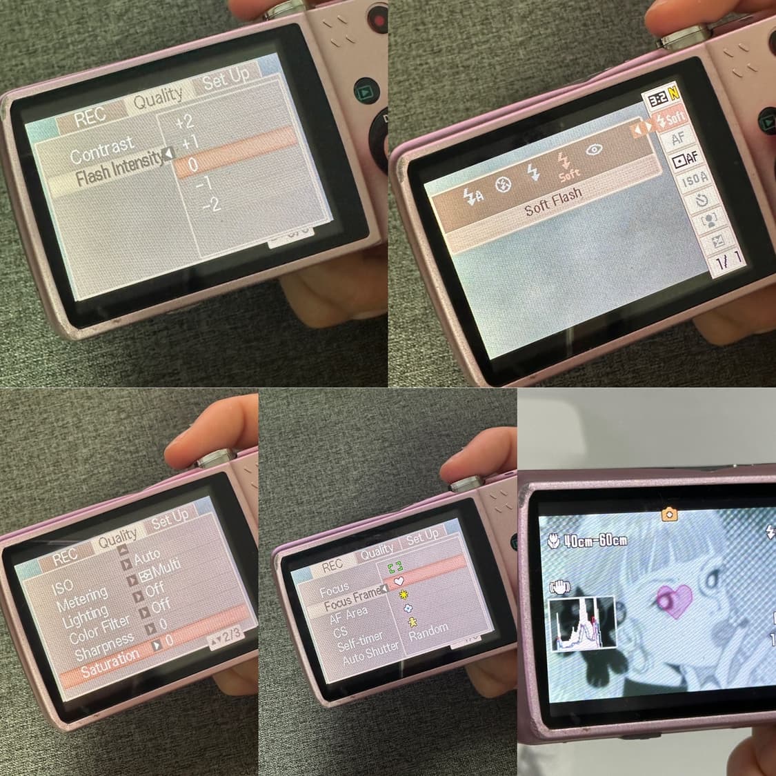 프나 채영 차정원 디카 🎀 카시오 엑슬림 ex-z550 (핑크) 상품이미지6