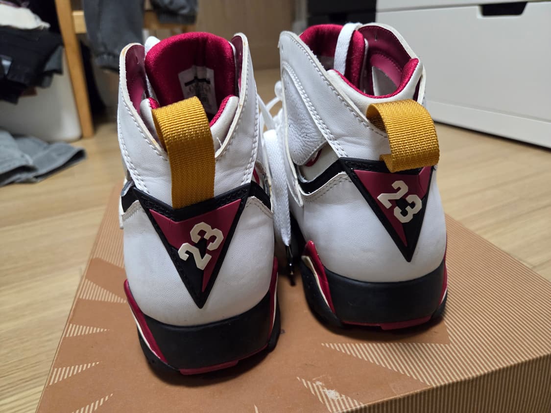 나이키 에어 조던 7 레트로 카디널 상품이미지5