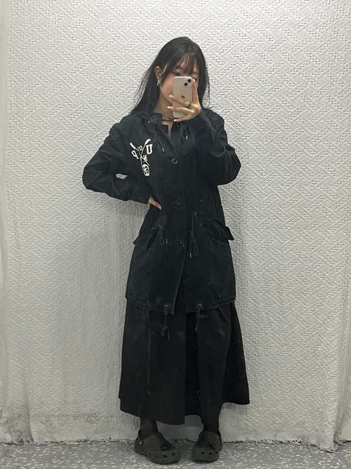 폴로 랄프로렌 모리걸 빈티지 백프린팅 야상 S C06457 상품이미지1