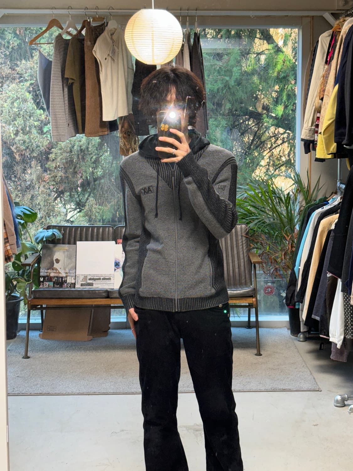 아르마니 익스체인지 집업 니트 상품이미지3