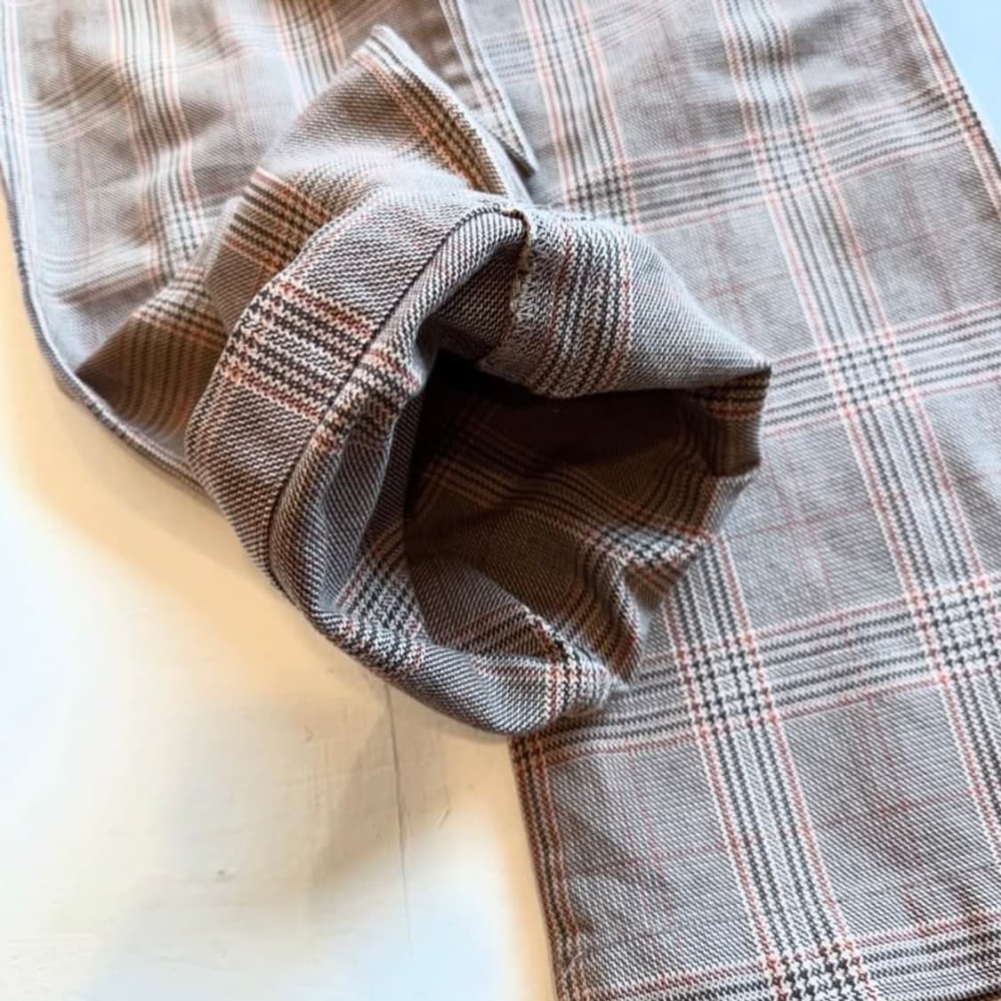 애드윈 503 체크팬츠 상품이미지6