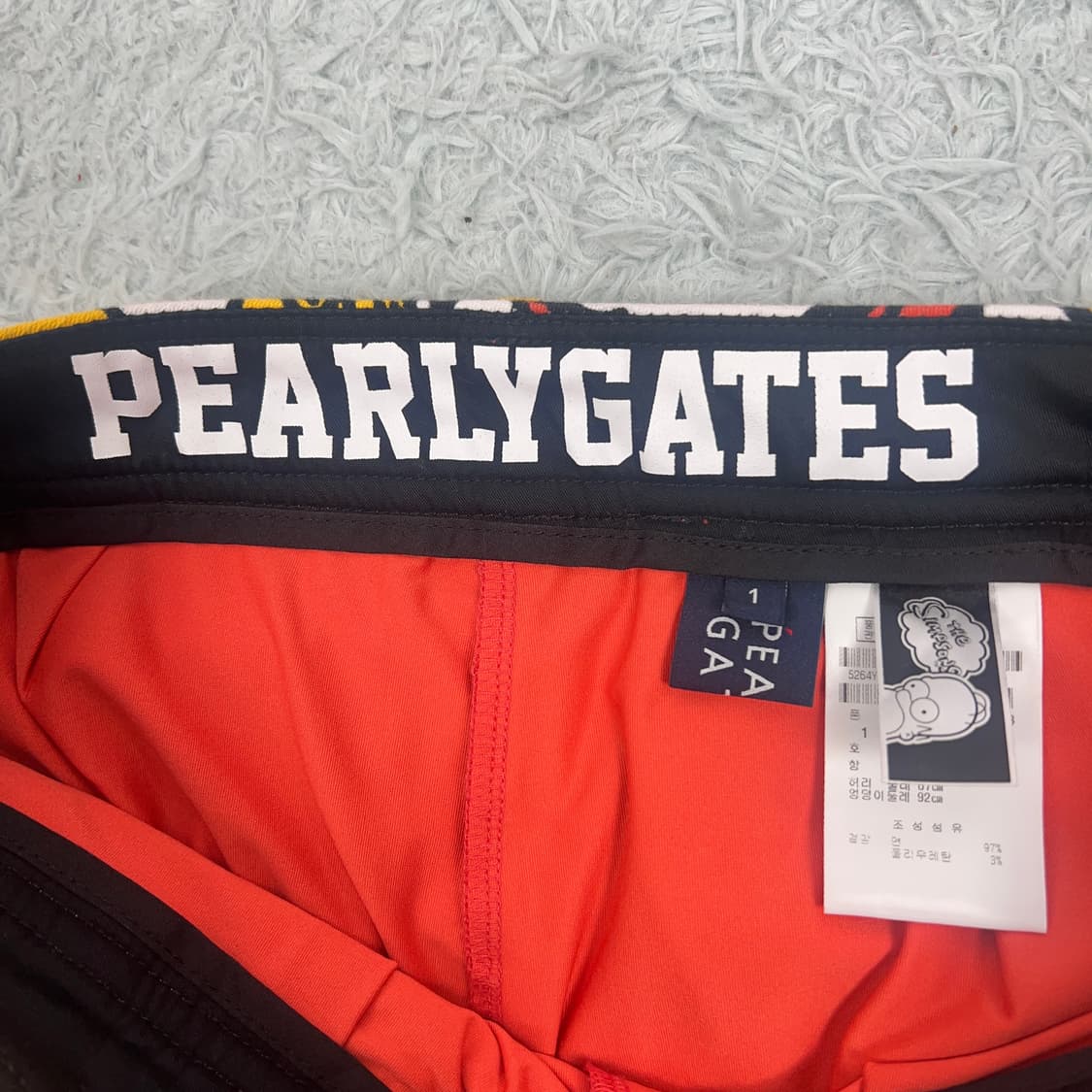 파리게이츠 x 심슨 콜라보 플레어 골프스커트 1호 상품이미지9