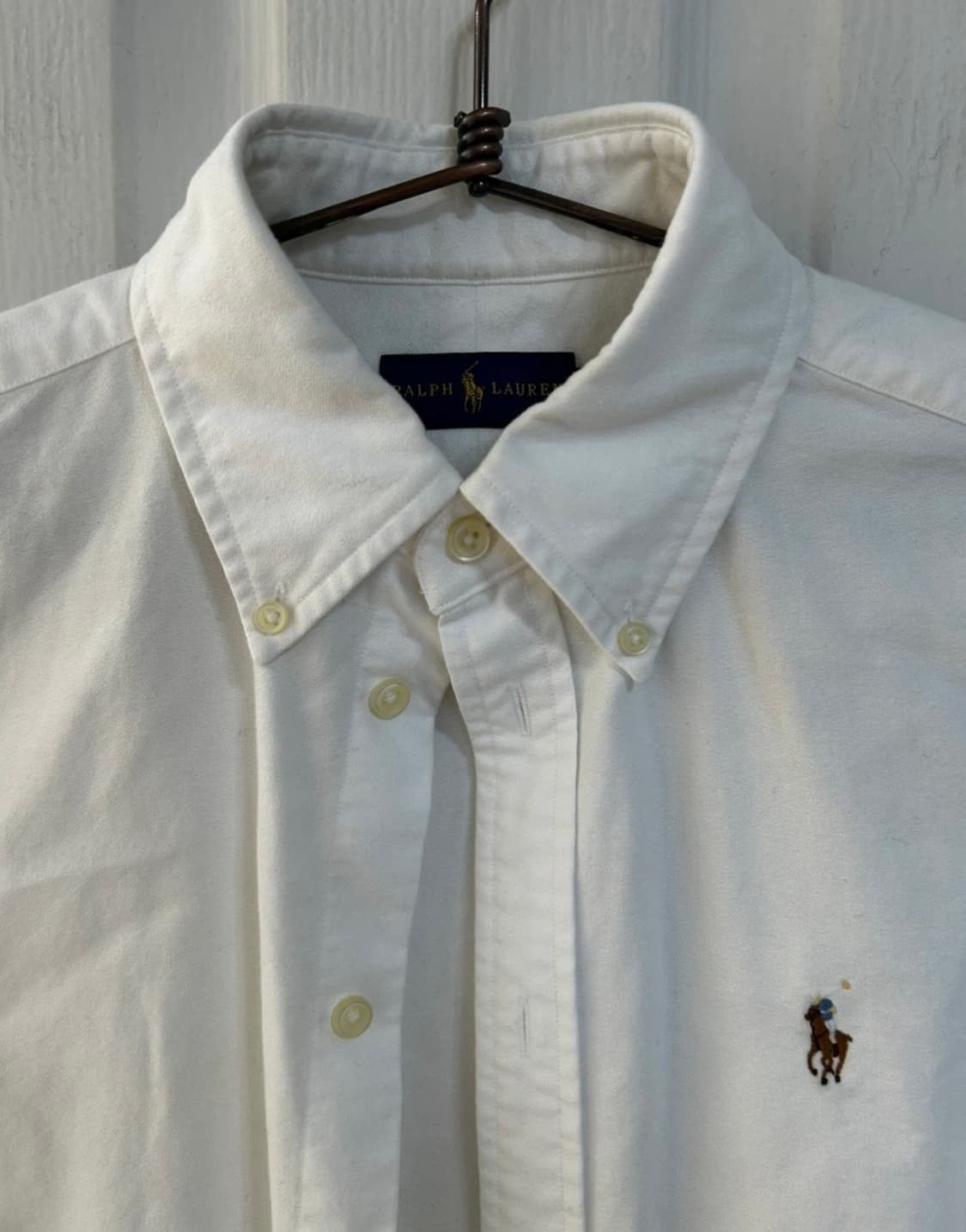 폴로 랄프로렌 여성 옥스포드 반팔셔츠 상품이미지2