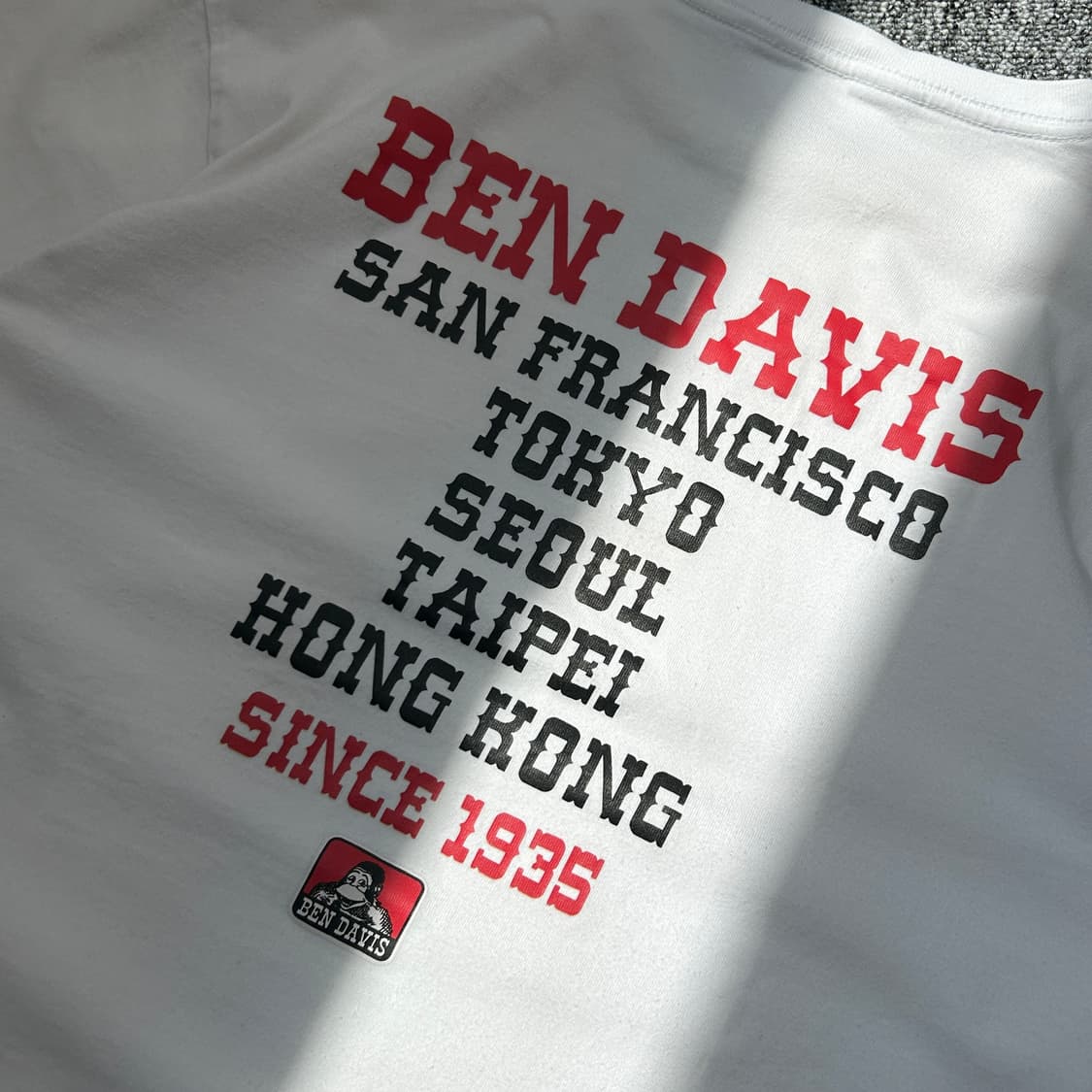 벤데이비스 오지리널 시티 프린팅 반팔티셔츠 상품이미지6