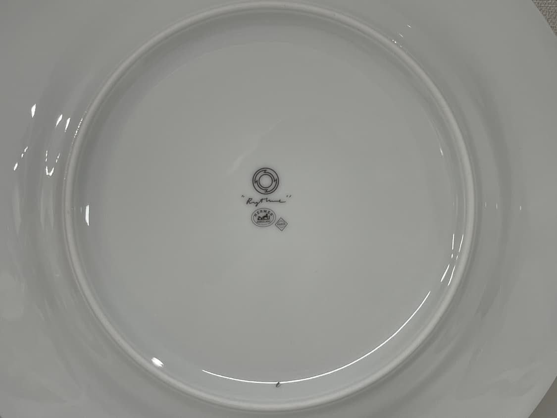 에르메스 리듬 블루 플레이트 1P 세트 HERMES 상품이미지6