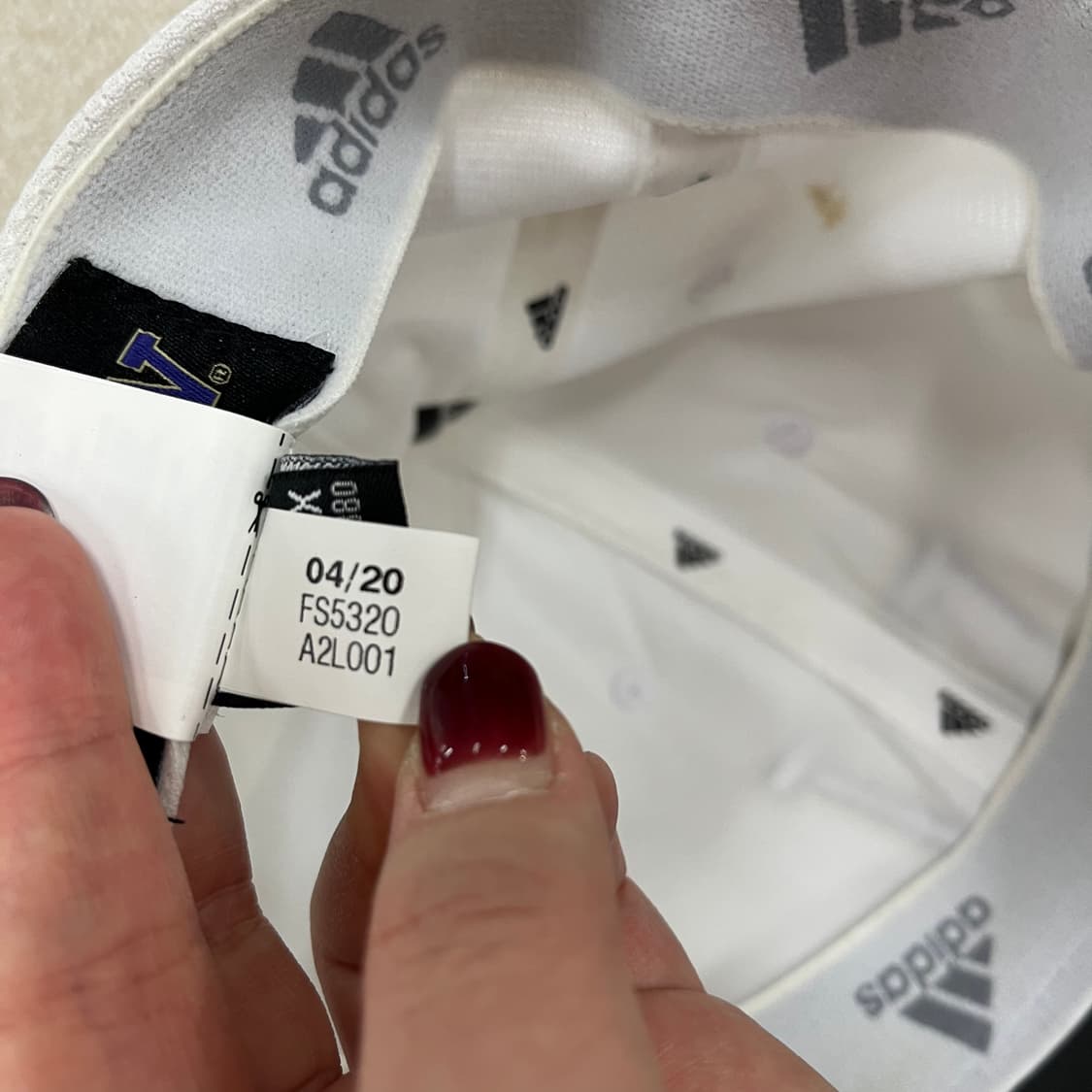 M-L 아디다스 워싱턴허스키 볼캡 모자 0123M 상품이미지6