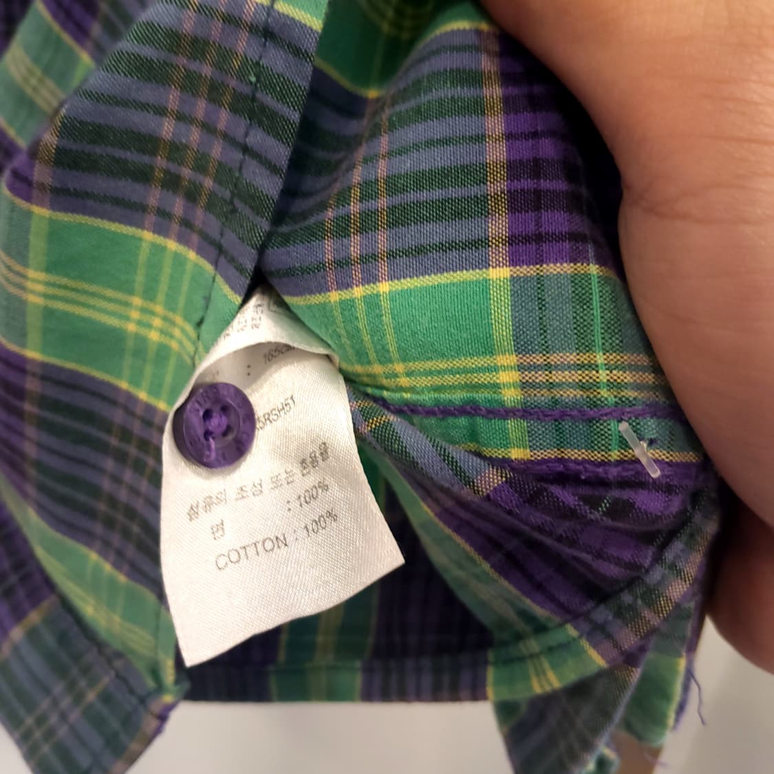 빈티지 체크 포켓 셔츠 상품이미지4