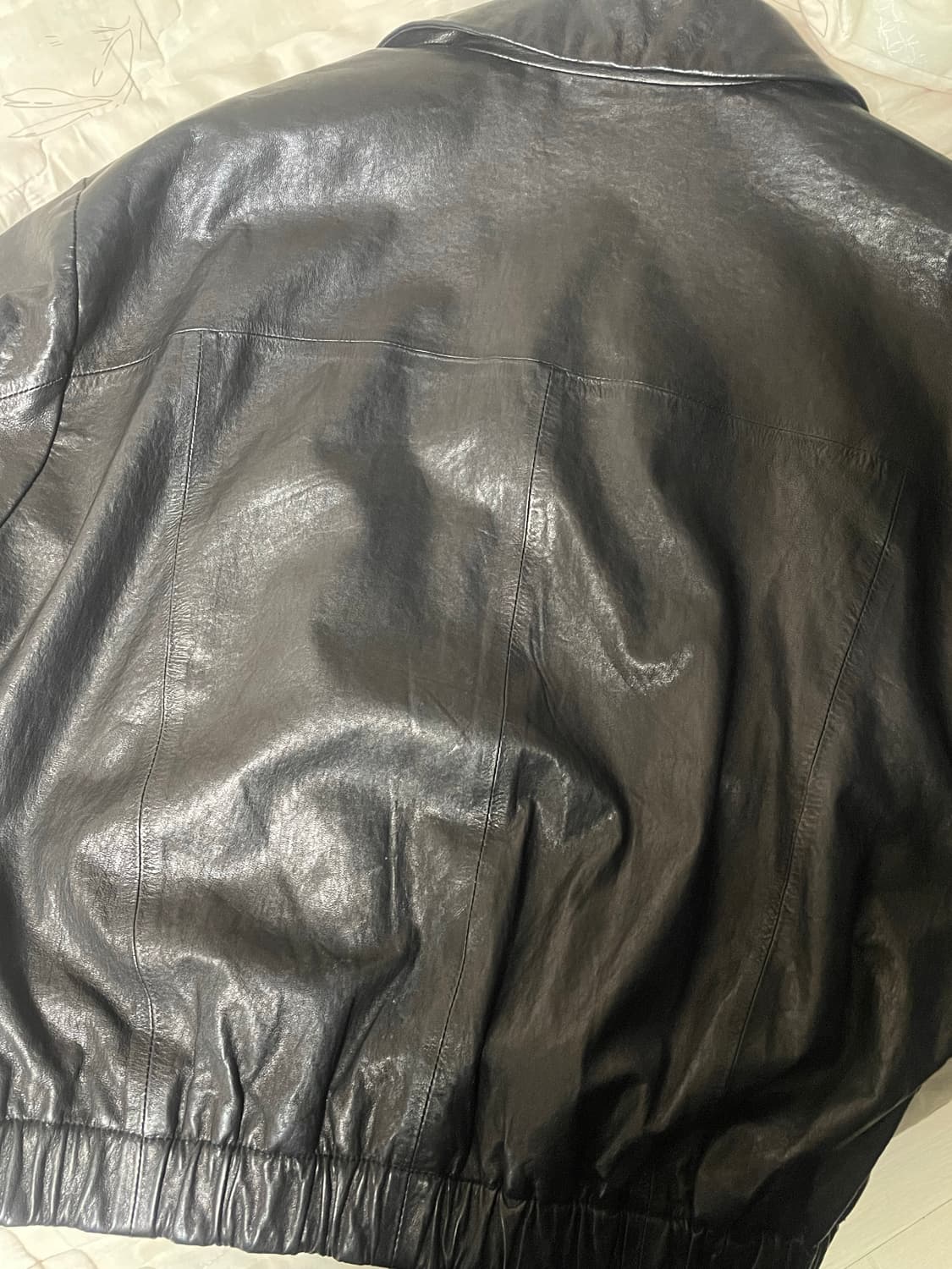 쿠어 램스킨 블루종m 상품이미지4