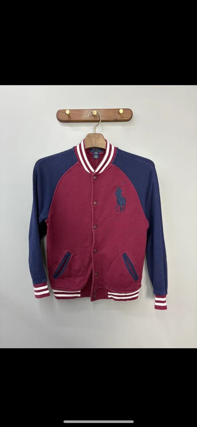 폴로랄프로렌 빅포니 배색 바시티 자켓 H1373 상품이미지2