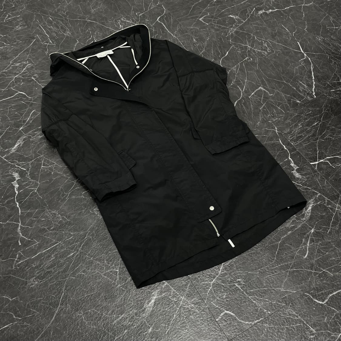 F 15s/s 산드로 나일론 후드코트 상품이미지2