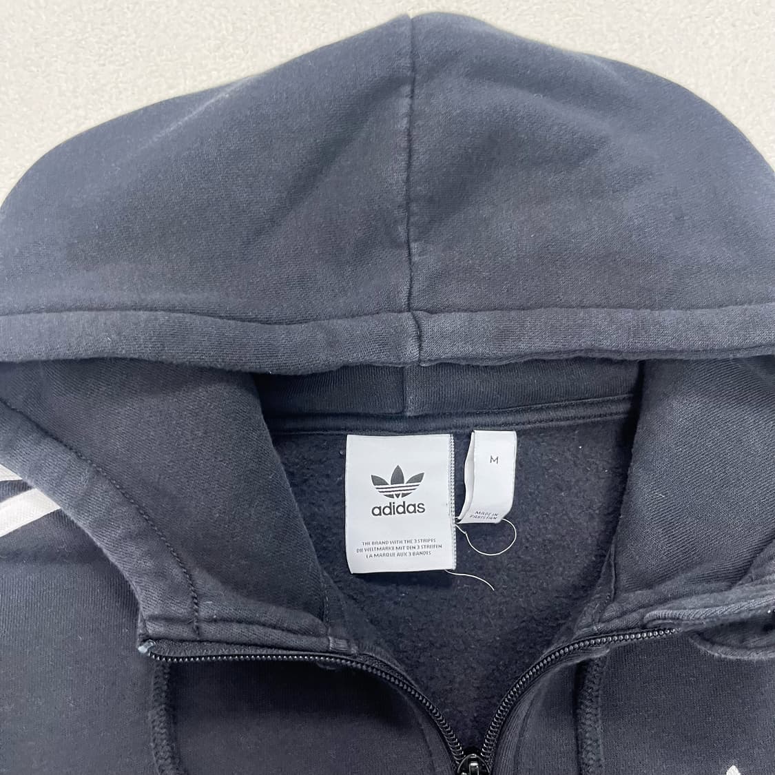 Adidas black Firebird half-zip hoodie 상품이미지7