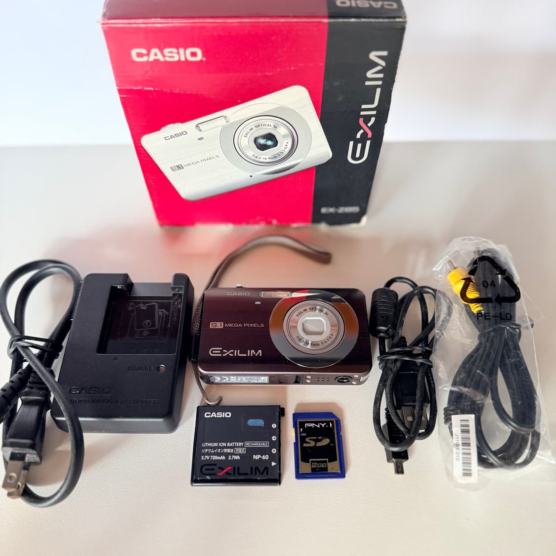 ✨츄 프리지아 픽 풀박 풀셋✨ 카시오 엑슬림 EX-Z85 쵸코 브라운🍫 상품이미지9