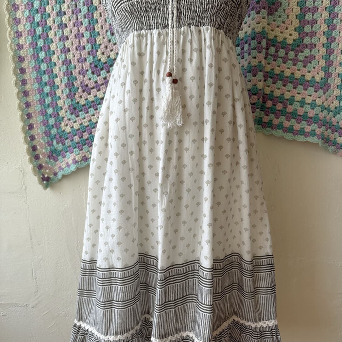 셀니빈티지 코지 원피스 스커트 투웨이 상품이미지5