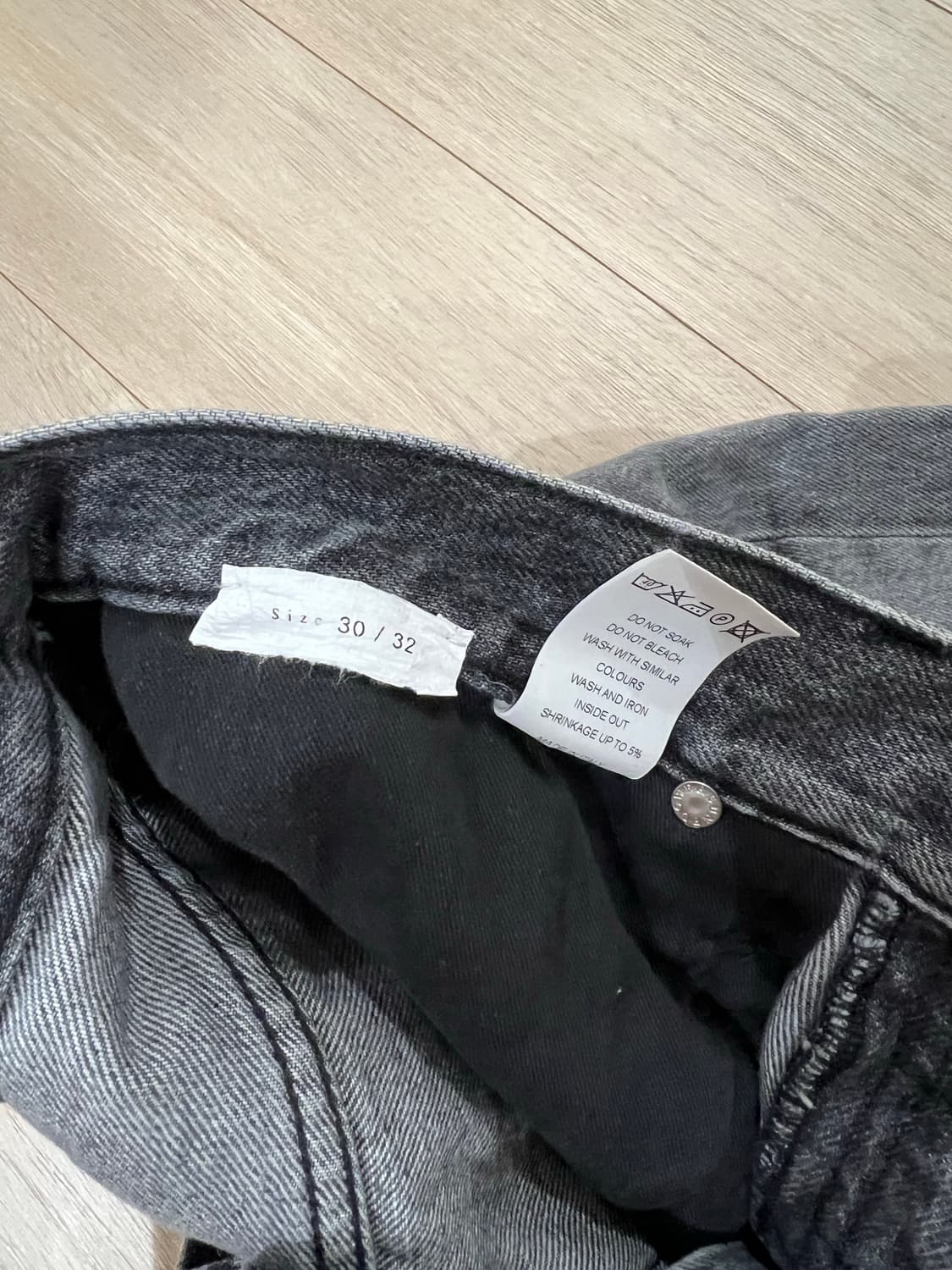 선플라워 와이드 트위스트 데님 30/32 상품이미지6