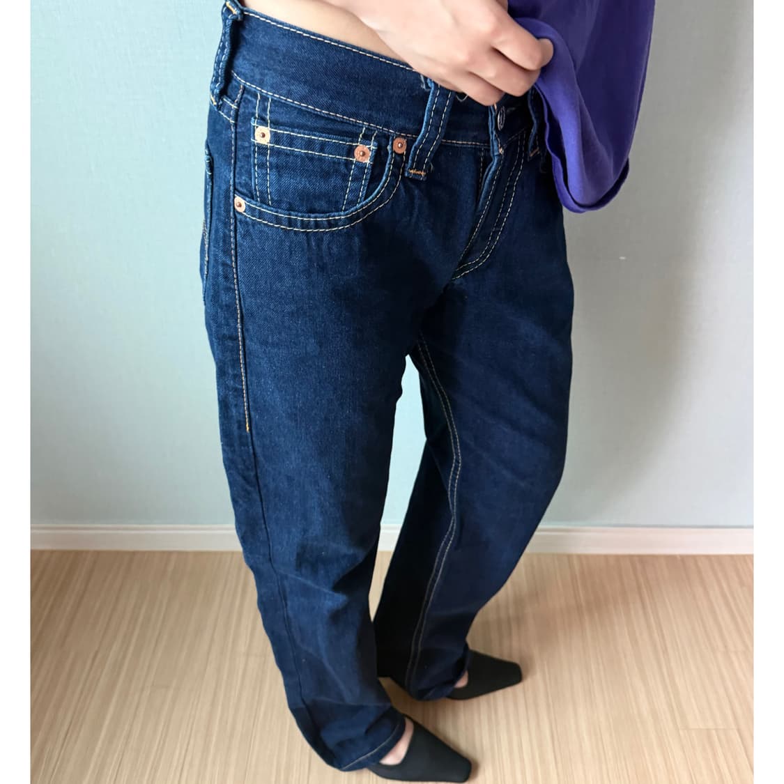 Levi’s Indigo Cinch Pants 상품이미지2