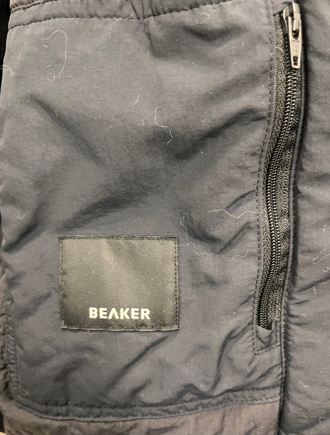 비이커 후드 패딩 점퍼 상품이미지5