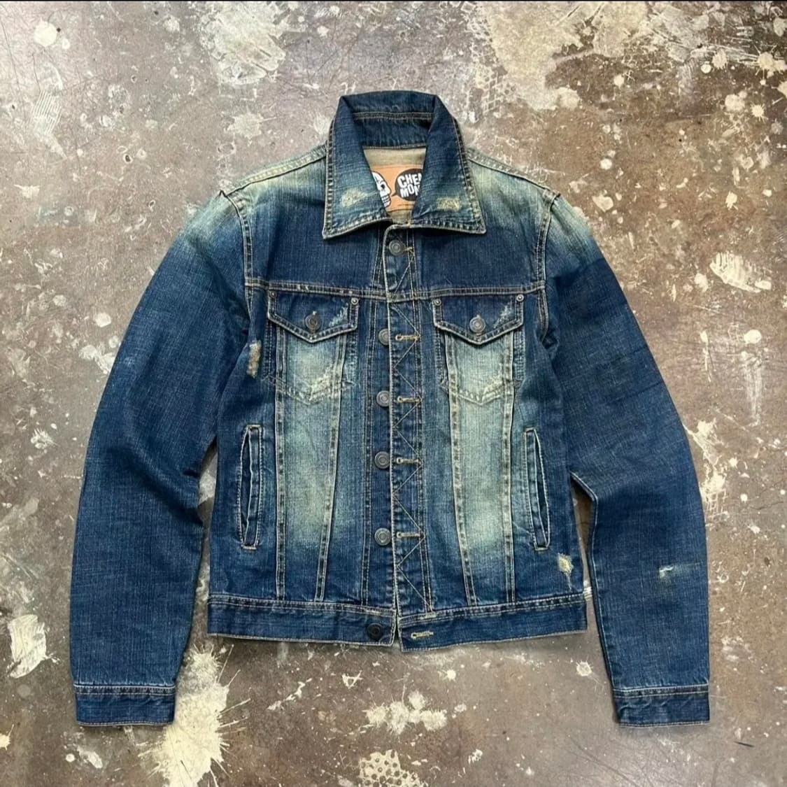 95) 칩먼데이 데님자켓 청자켓 공용 상품이미지1