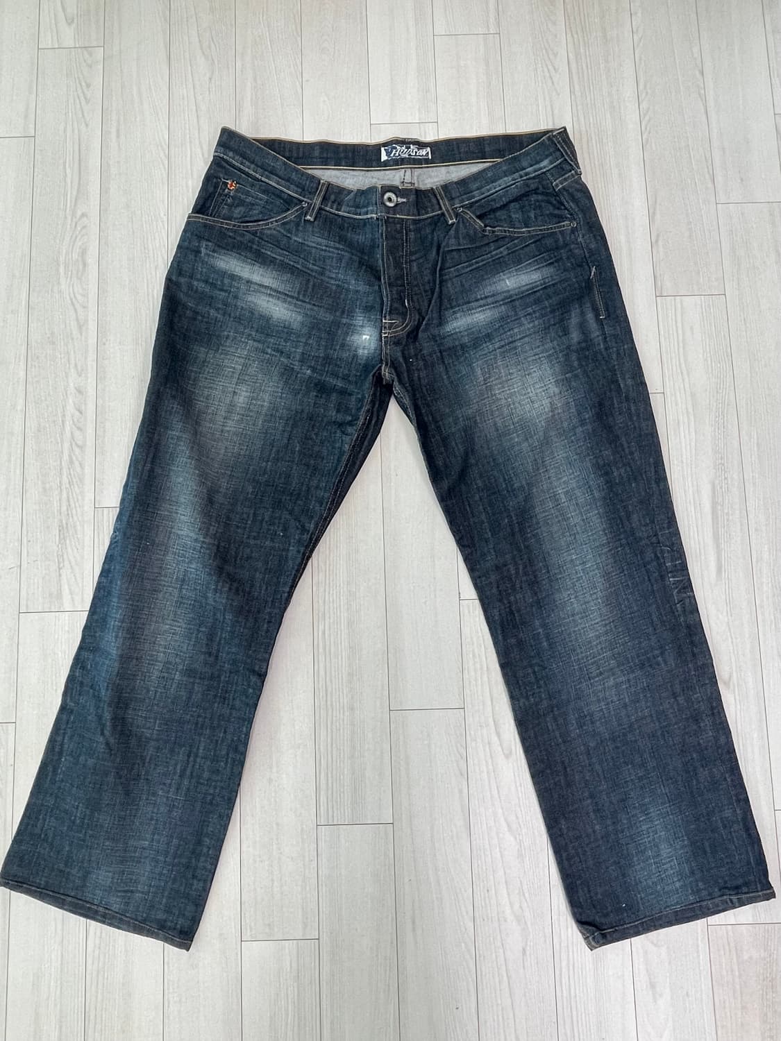 허드슨 다크블루 워싱 데님 40인치 (Made in USA) 상품이미지1