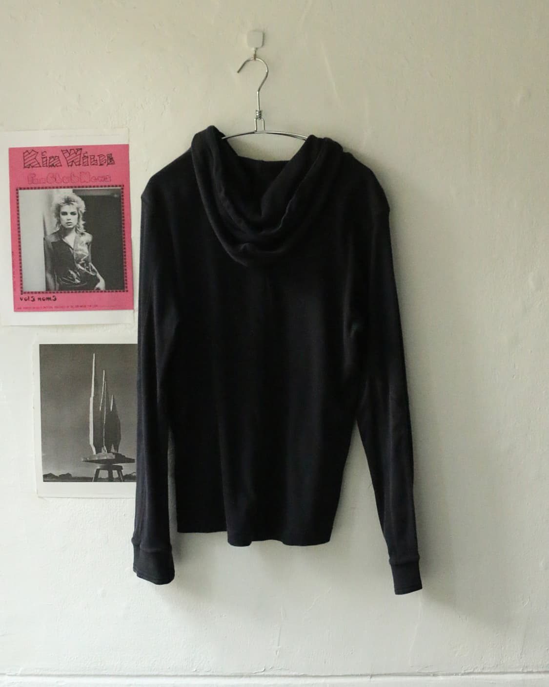 디젤 슬림 블랙 후드티셔츠 상품이미지7