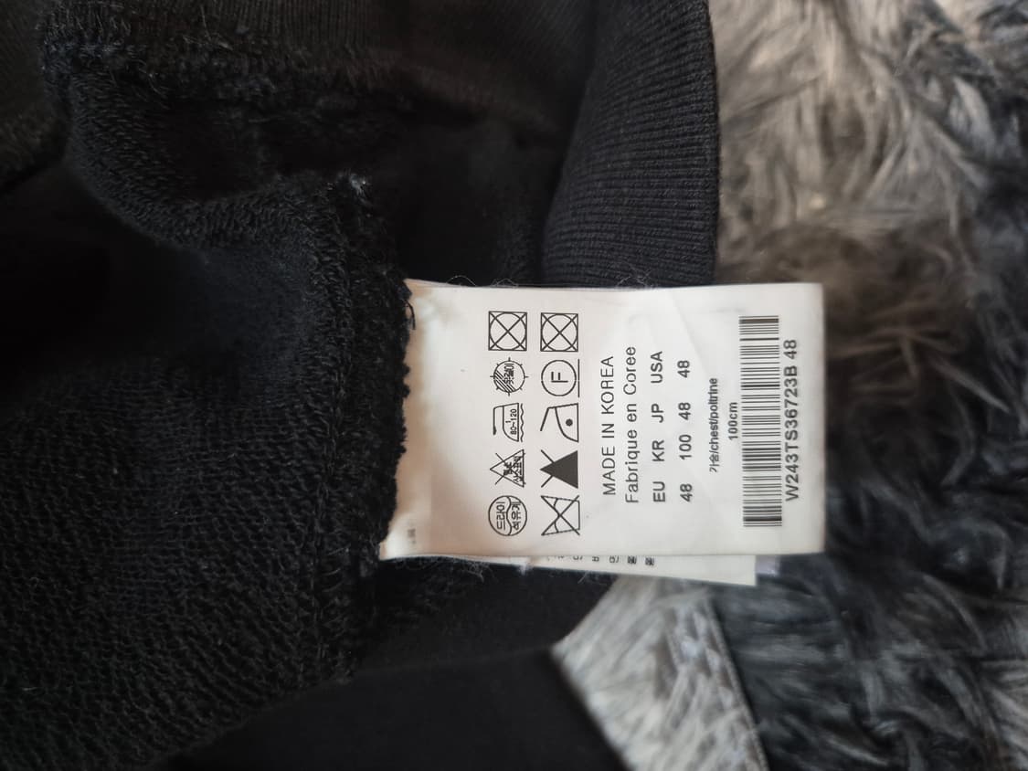 우영미 백 플라워 후드티 상품이미지4