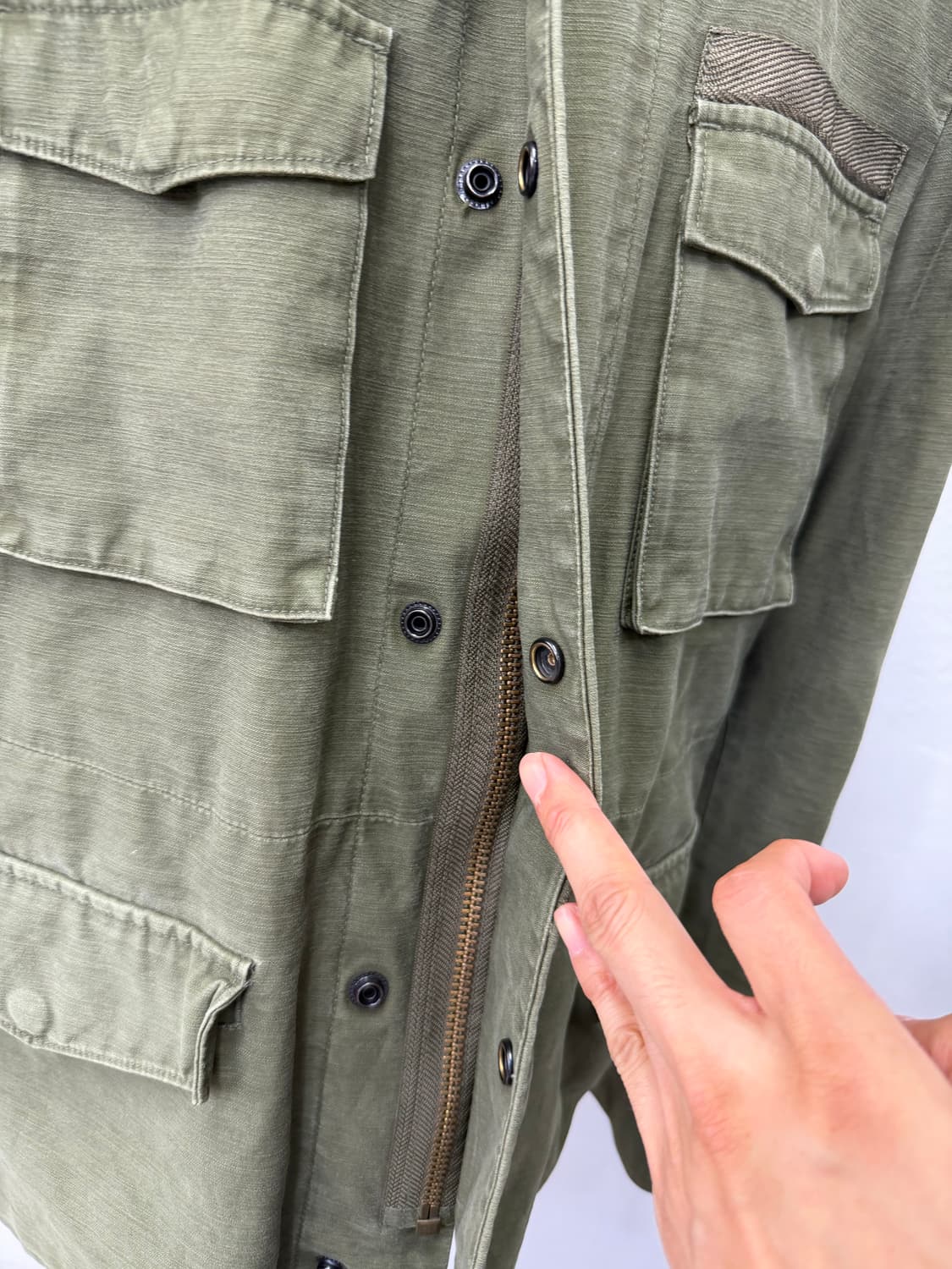 정품) 쟈딕앤볼테르 여성 야상자켓 S 상품이미지4