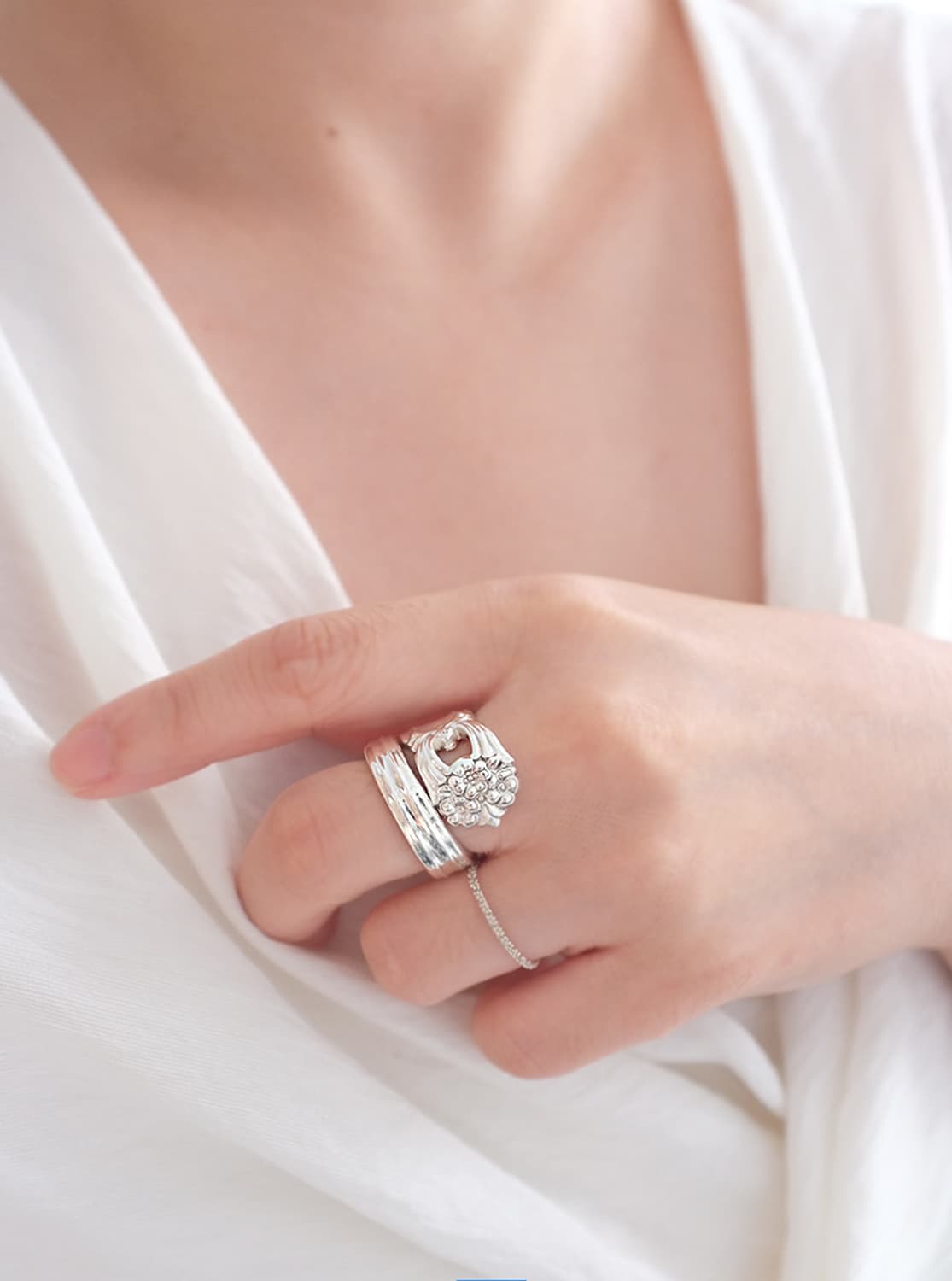 1940s 빈티지 커트러리 빈티지반지 빈티지스푼링 101681 상품이미지1