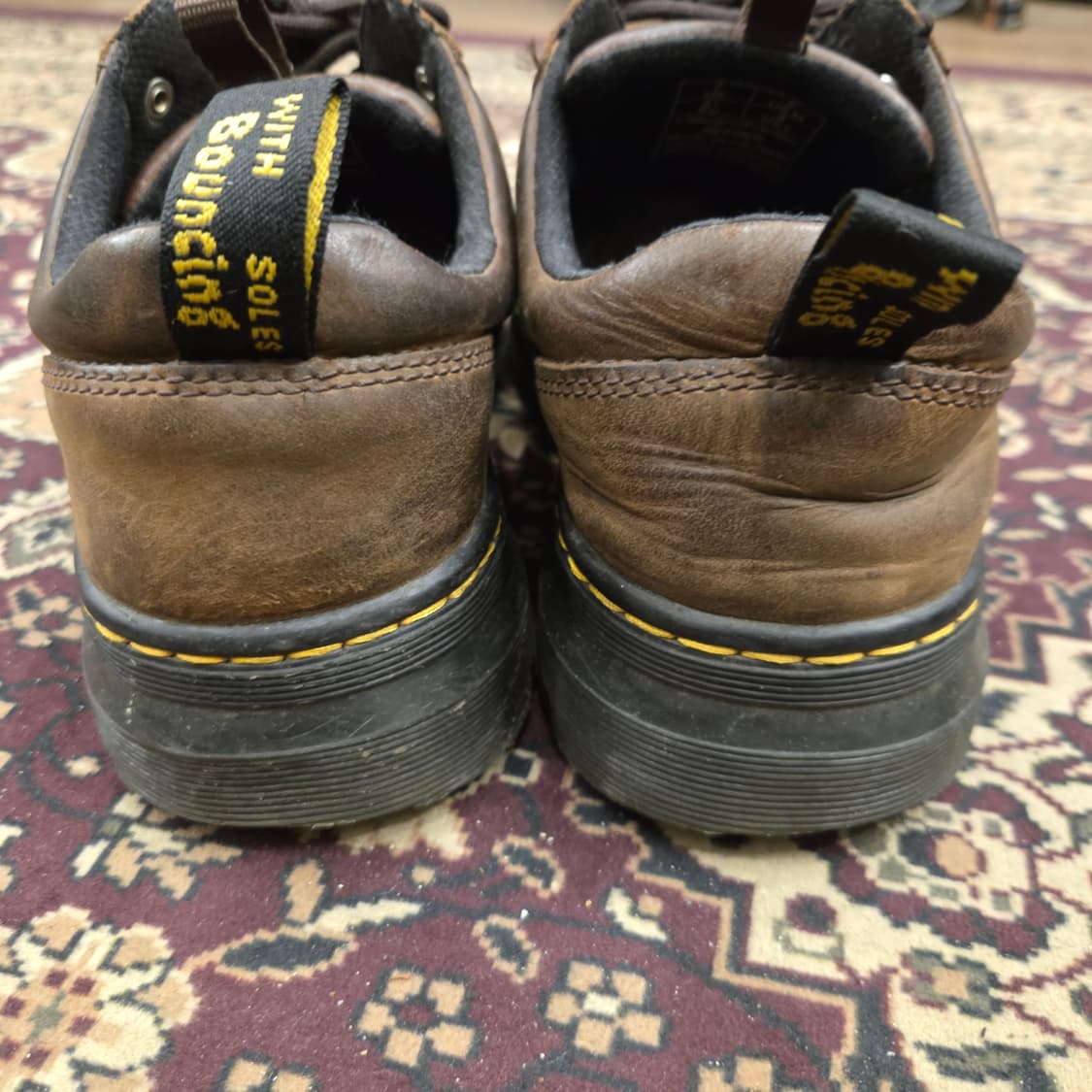 닥터마틴 리더 크레이지호스 브라운 uk7 260 상품이미지2