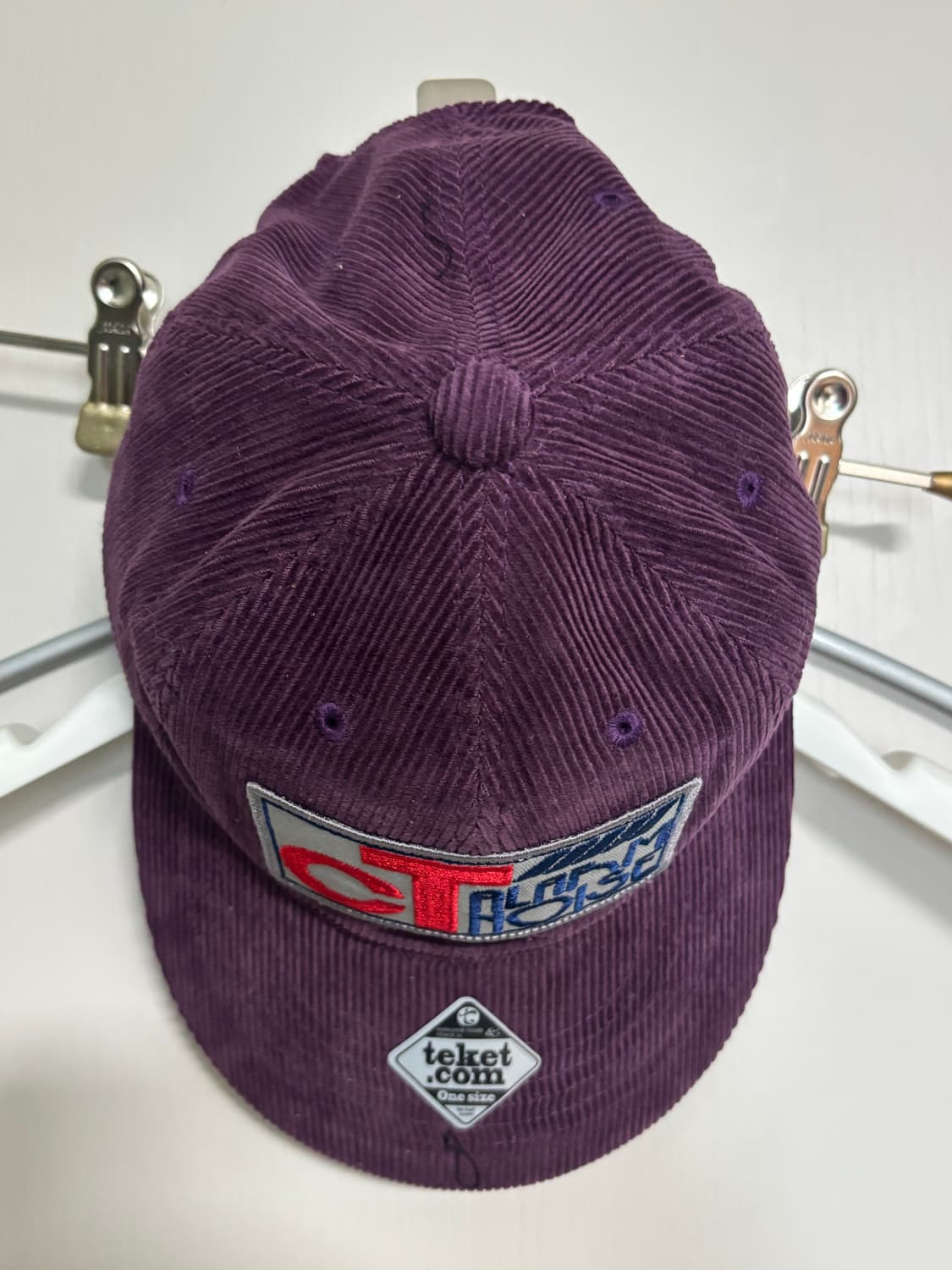 테켓 코듀로이 캡모자 퍼플 / 구매가 58,000 상품이미지2