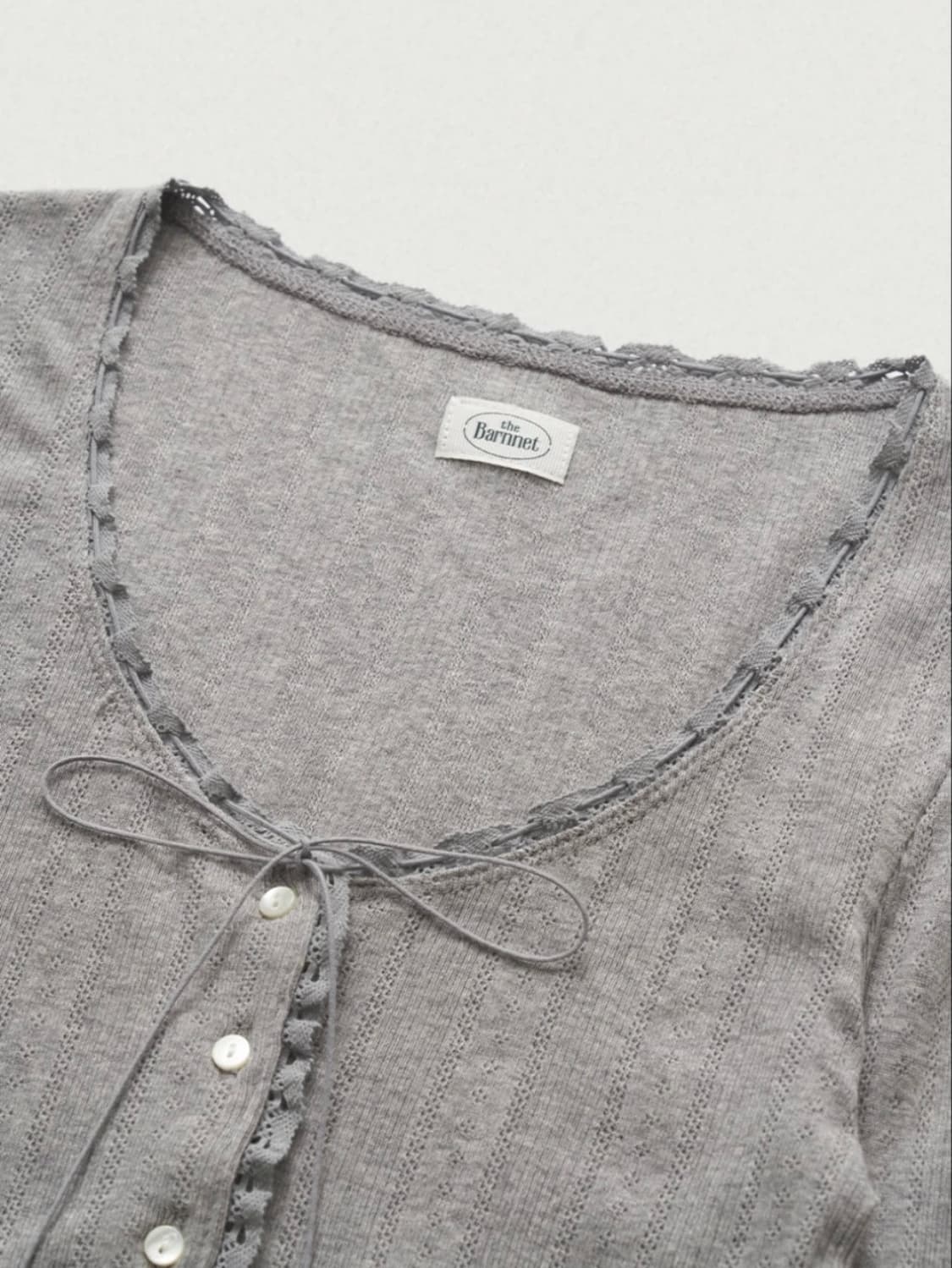 새상품) 더바넷 라비올 레이스 Ravioli Lace Button-Up 상품이미지2