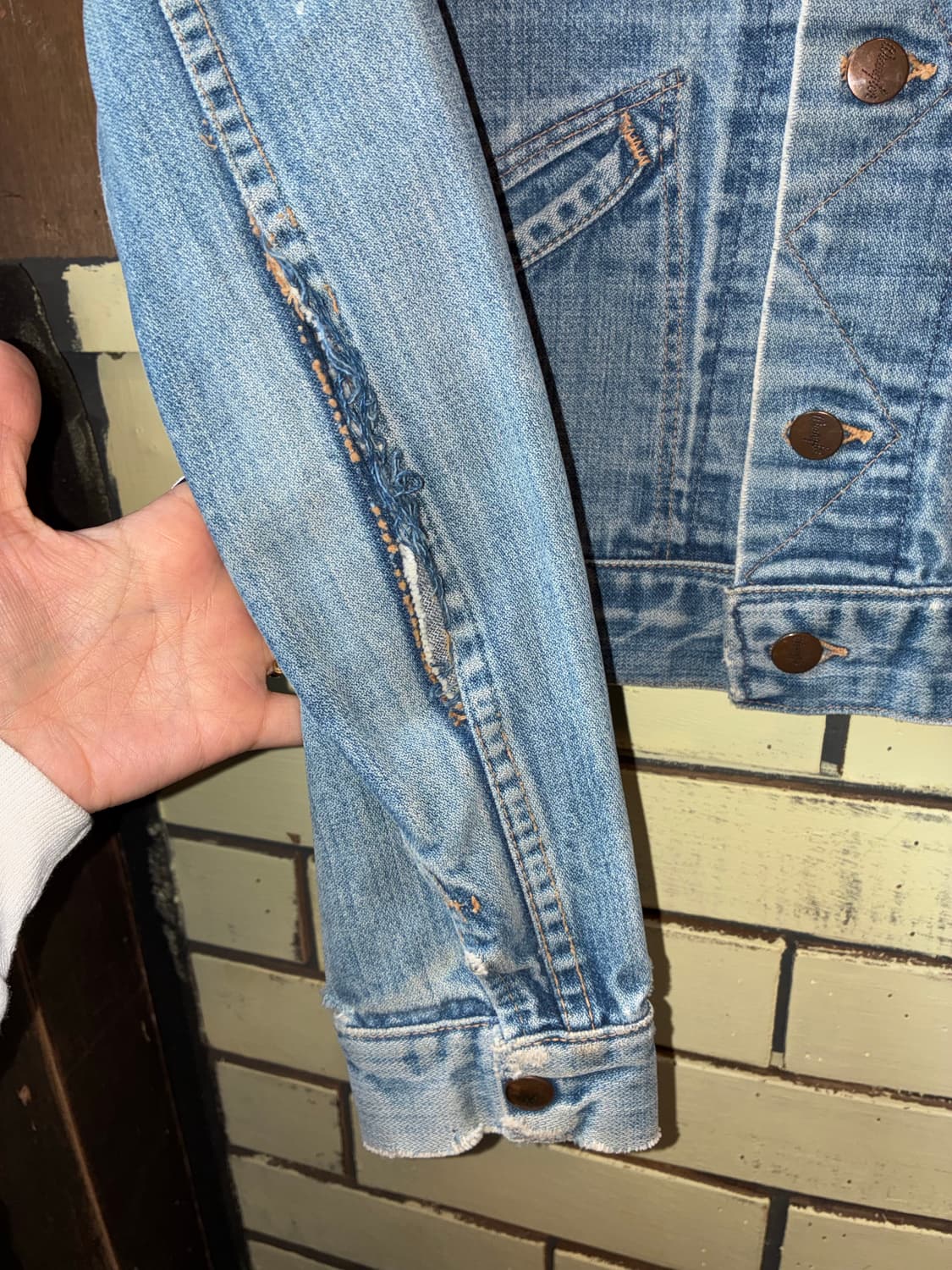 1970-80's Vintage Wrangler Denim Jacket 상품이미지6